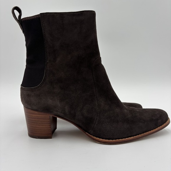Timberland Shoes - Timberland Brown Suede Ankle Booties Women's Size 8 Pointed Toe Western‎